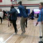 Teachers enjoy jumping too!